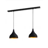 Mylights Retro Rustik Vintage İkili Sarkıt Masa Üsüt Bar Üstü Avize
