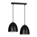 Mylights Retro Rustik Vintage Metal Sarkıt Sıralı İkili Masa Üstü Avize 30 Cm Taban