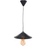 Mylights Retro Rustik Vintage Metal Sarkıt Tekli Avize - Ahşap - 1