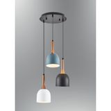 Mylights Retro Rustik Vintage Üçlü Sarkıt Avize