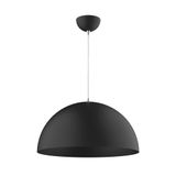 Mylights Retro Siyah İçi Sıyah Metal Sarkıt Avize 40 Cm En