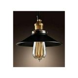 Mylights Retro Siyah Tekli Sarkıt Eskitme Askı 23CM - Ahşap - 1