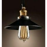 Mylights Retro Siyah Tekli Sarkıt Eskitme Askı 23Cm