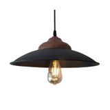 MYLİGHTS RETRO SİYAH VE BAKIR SARKIT AVİZE METAL AVİZE RUSTİK