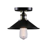 Mylights Retro Tavan Plafonyer Avize 30 cm - Siyah