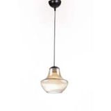 Mylights Retro Tekli Sarkıt Avize Bal Cam