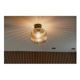 MYLİGHTS RUSTİK BAL PLOFONYER TAVAN AVİZE AVİZE 20CM RUSTİK VİNTAGE