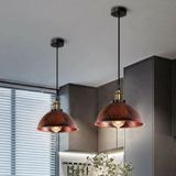 MYLİGHTS RUSTİK VİNATGE METAL SARKIT AVİZE 30 CM BAKIR FIRCALI TEK FİYATIDIR