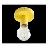 Mylights Sarı Duvar Tavan Aplik Armatür E 27 Duylu En 10 Cm