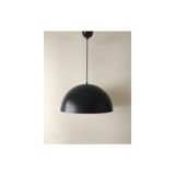 Mylights Siyah İçi Beyaz 40 Cm Metal Sarkıt Avize