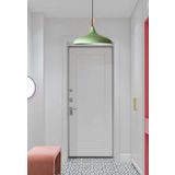 Mylights Tek Fiyatıdır Metal Yeşil Sarkıt Avize Modern Spor Avize 35cm Salon Mutfak Koridor Cafe Restorant Yatak Odası