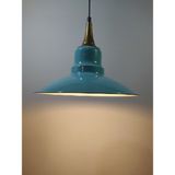 Mylights Turkuaz Bronz Askılı Vintage Retro Rustik Sarkıt Avize - Ahşap - 1