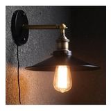 Mylights Vinage Kablolu Anahtarlı Fişil Yatak Başı Duvar Aplik Gece Lambası Okuma Lambası
