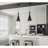 Mylights Vinatge Metal Sarkıt Avize Rustik Avize Siyah İçi Altın