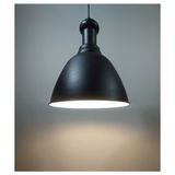 Mylights Vinatge Rustik Metal Tekli Sarkıt Avize Siyah Askılı - Ahşap - 1