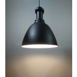 Mylights Vinatge Rustik Metal Tekli Sarkıt Avize Siyah Askılı