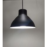 Mylights Vintage Metal Sarkıt Siyah İçi Beyaz Sarkıt Sarkıt Avize