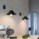 Mylights Vintage Retro Metal Mafdsalı Aplik Duvar Lambası Tek Fiyatıdır
