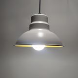 Mylights Vintage Retro Rustik Metal Sarkıt Avize Beyaz İçi Altın