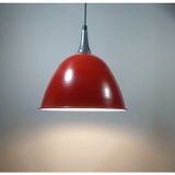 Mylights Vintage Rustik Kırmızı Gümüş Askılı Avize Trekli Sarkıt - Ahşap - 1