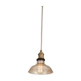 Mylights Vintage Rustik Retro Camlı Sarkıt Avize En 20 Cm