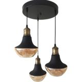 Mylights Vintage Üçlü Sarkıt Avize