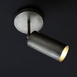 Mylıgths Grı Patınalı Led Spot Aplık Ve Avıze Mafsallı Hareketlı Led Ampul Dahıldır Gun Isıgı