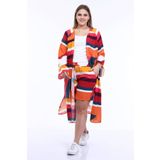 Myline Kuşaklı Uzun Kimono