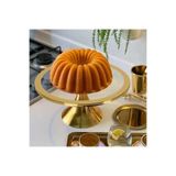 MyLoya Fiyakalı Gold Ayaklı Yuvarlak Pasta Standı