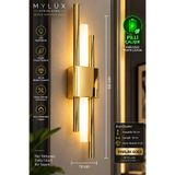MYLUX AYDINLATMA VE TASARIM KİRPİ GOLD PİLLİ APLİK TEK ADET