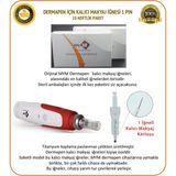 Mym 1 Pin Dermapen İğnesi 10 Adet Kalıcı Makyaj İğnesi