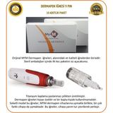 Mym 10 Adet 9 Pin Dermapen İğnesi Beyaz Soketli İğne