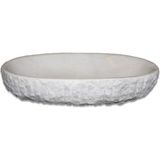 Mym Kristal Beyaz Dışı Patlatma Elips Lavabo