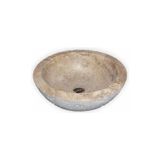 Mym Noche Traverten Oval Dizayn Lavabo