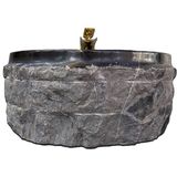 Mym Toros Siyah Dışı Patlatma Kalın Kenar Lavabo