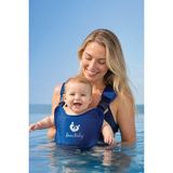 Myminibaby Neopren Bebek Taşıyıcı Kanguru - Islak ve Kuru Kullanım - Havuz, Plaj ve Günlük Kullanıma Uygun - Ayarlanabilir Omuz, Bel ve Yan Kemerli - 4-24 Ay / 6-15 kg - Taşıma Çantası Dahil - Mavi