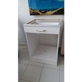 Mymo Dizayn ANK01X60X87 Ankastre Fırın ve Ocak Dolabı 60 Cm Beyaz Suntalam Özel Ölçü Çekmeceli