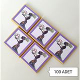 Mynil 100 Adet 8 Mart Dünya Emekçi Kadınlar Günü Kurumsal Madlen Çikolata