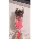 Mynil 8 Mart ve Anneler Günü Yapay Kırmızı Gül ve Ayıcık Buketi