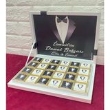 Mynil Damat Bohçası Çikolatası (72 Adet Madlen Çikolata)