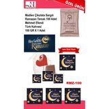 Mynil Madlen Çikolata Sargılı Ramazan Temalı 100 Adet - Mehmet Efendi Türk Kahvesi 100 gr x 1 Adet