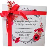 Mynil Öğretmenler Günü Madlen Çikolata Kutusu 80'li Isme Özel(Pelit Valonia)