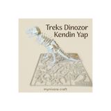Mynivora T-Rex Dinozor 3D Model Kit 12.5 cm Kendin Yap Puzzle Oyuncak