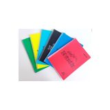 Mynote 1 Adet Plastik Kapak A4 Büyük Boy Telli 40 Yaprak Müzik Defteri Karışık Renk Yollanacaktır.