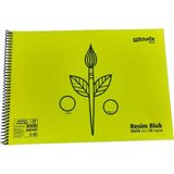 Mynote 25X35 Plastik Kapak 25 Yaprak Resim Defteri - Sarı