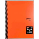 Mynote A4 40 Yaprak Kareli Pp Kapak Spiralli Defter Neon Turuncu