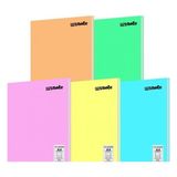 Mynote Çizgili Defter 40 Yaprak PP Kapak Dikişli A4 Boyutunda Renkli Seçenekler ile