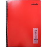 Mynote Flex Neon Defter A4 40 Yp Kareli - Kırmızı