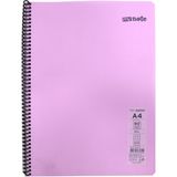 Mynote Flex Pastel Defter A4 80 Yp Kareli - Pembe
