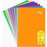 Mynote Flex Spiralli PP A4 40 Yaprak Çizgili Defter